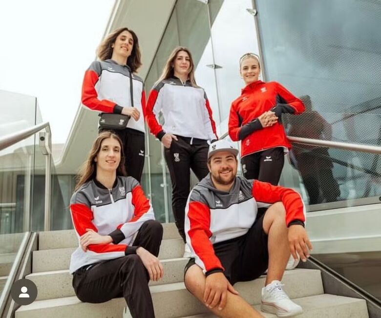 Uniforme da Áustria nas Olimpíadas de Paris 2024 Foto: Reprodução