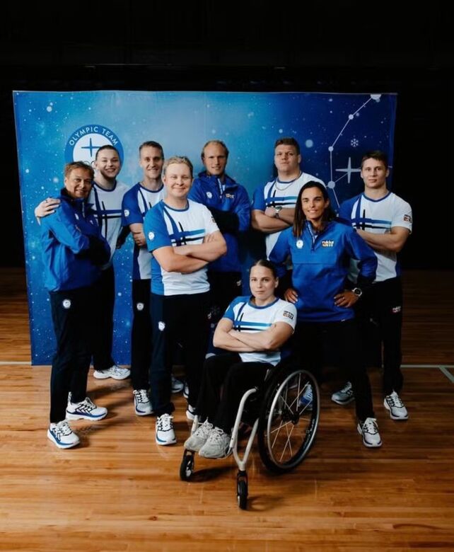 Uniforme da Finlândia nas Olimpíadas de Paris 2024 Foto: Reprodução