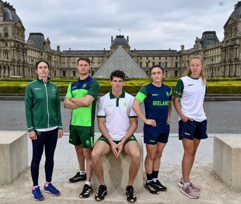 Uniforme da Irlanda nas Olimpíadas de Paris 2024 Foto: Reprodução