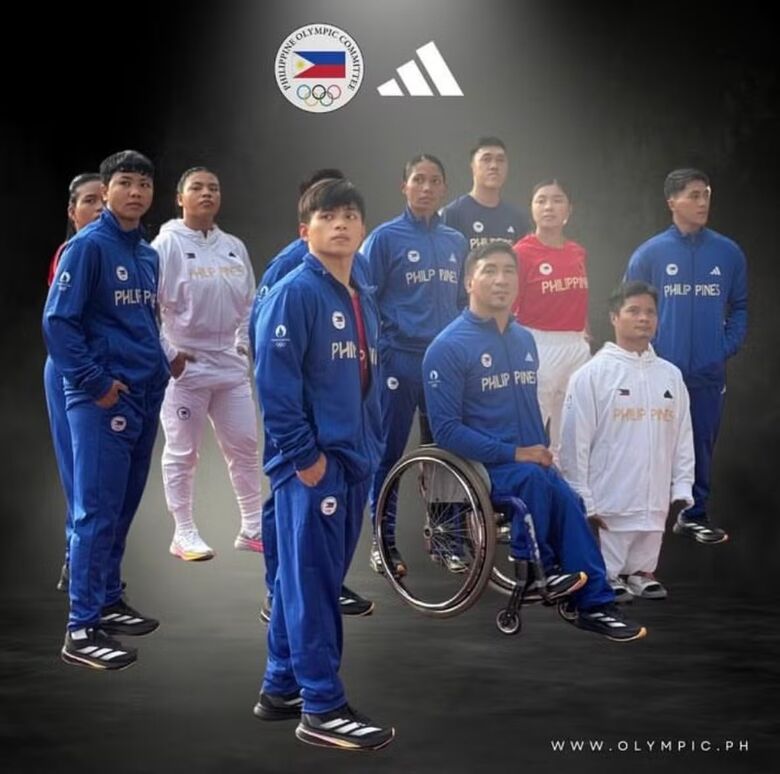 Uniforme das Filipinas nas Olimpíadas de Paris 2024 Foto: Reprodução