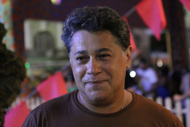 O coordenador dos Doutores da Alegria, Arilson Lopes.
Foto: Paullo Allmeida/Folha de Pernambuco.