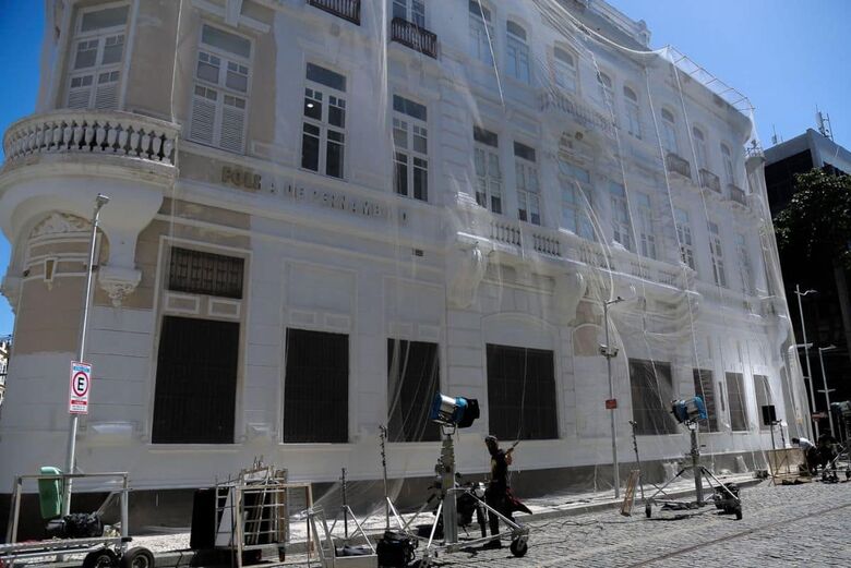 Folha de Pernambuco foi escolhida como locação de ''O Agente Secreto'' | Foto: Alexandre Aroeira/Folha de Pernambuco