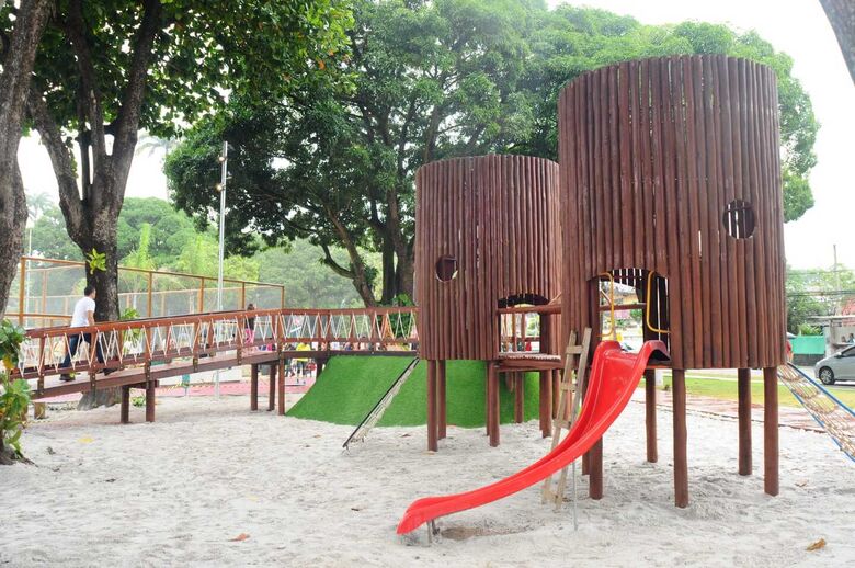 Parque Jardim do Poço é inaugurado no Poço da Panela. Foto: Ricardo Fernandes/Folha de Pernambuco