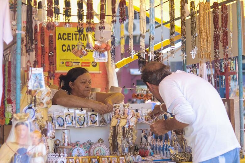 Celebração das missas que integram a programação da Festa do Carmo nesta segunda-feira (15). Foto: Walli Fontenele/Folha de Pernambuco