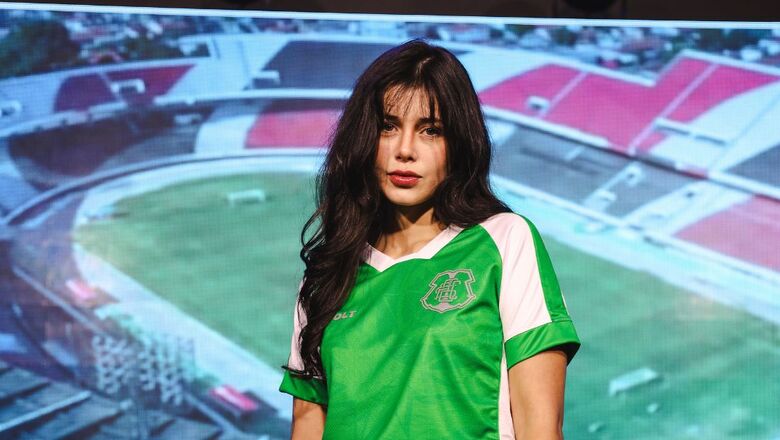 Camisa de goleiro do novo uniforme do Santa Cruz. Foto:  Igor Pola/ Divulgação 