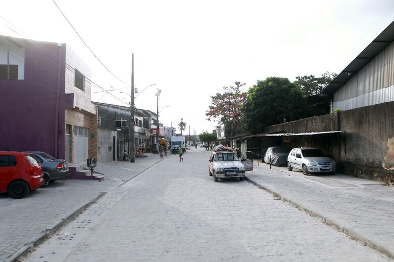 Obras de pavimentação e drenagem no bairro do Ibura, Zona Sul do Recife. - Foto: Wagner Ramos/Prefeitura do Recife