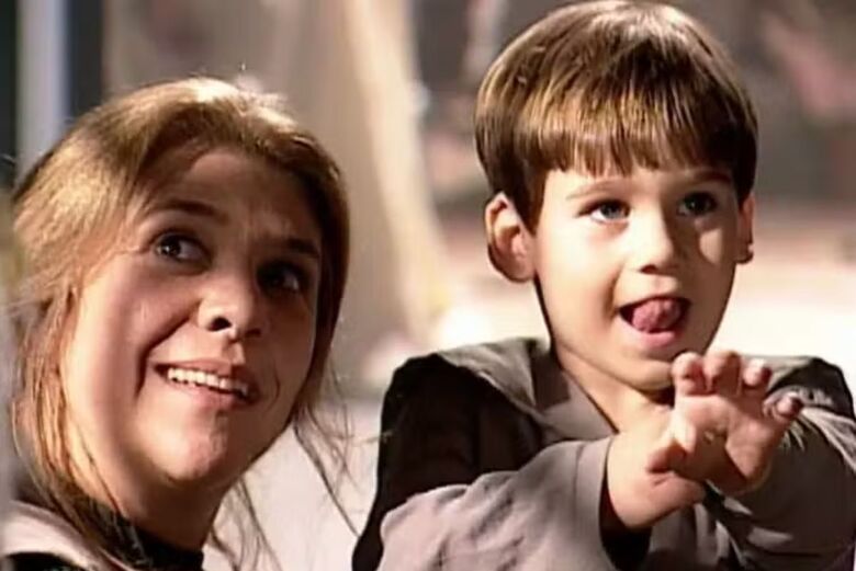 Nicolas Prattes em ''Terra nostra'', em 2000 | Foto: Reprodução
