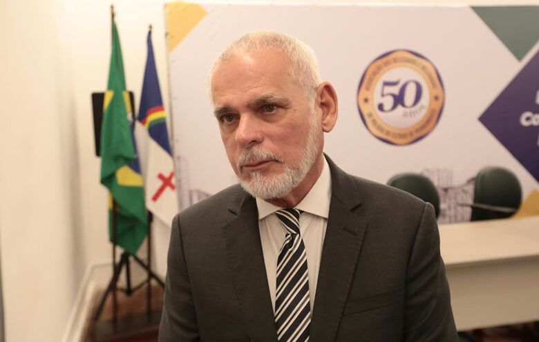 Paulo Pugliesi, diretor Executivo da Folha de Pernambuco, foi um dos homenageados. Foto: Rafael Melo/ Folha de Pernambuco. 