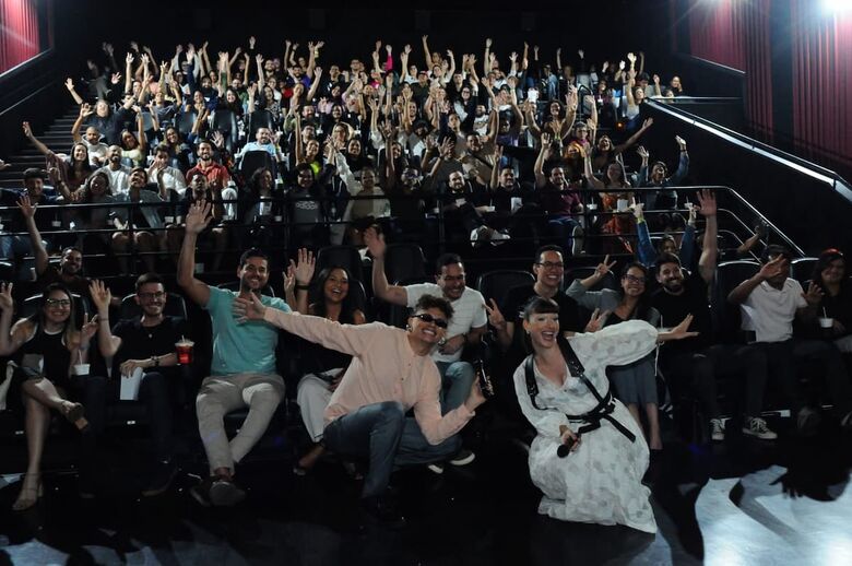 Pré-estreia do filme nacional Maníaco do Parque, no cinema do Shopping RioMar, com a presença dos atores Silvero Pereira e Giovanna Grigio. Fotos: Ricardo Fernandes/ Folha de Pernambuco