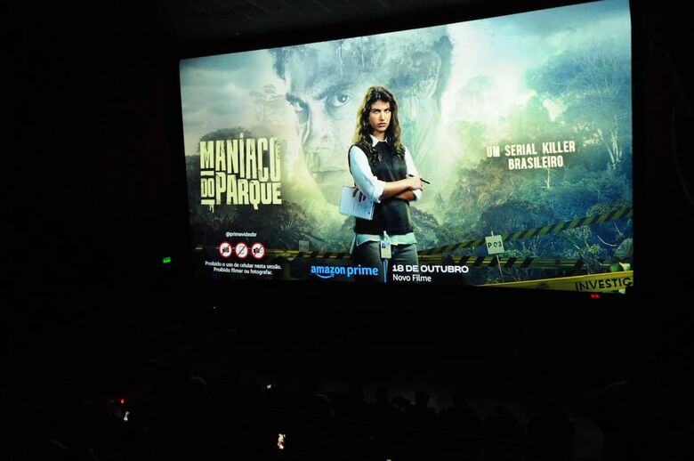 Pré-estreia do filme nacional Maníaco do Parque, no cinema do Shopping RioMar, com a presença dos atores Silvero Pereira e Giovanna Grigio. Fotos: Ricardo Fernandes/ Folha de Pernambuco