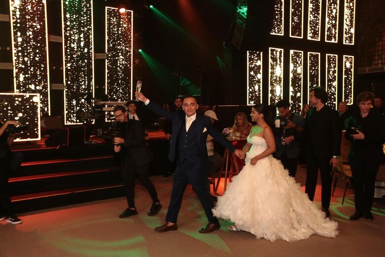 Casamento do Cantor João Gomes e Ary Mirelle, no Instituto Ricardo Brennand // Foto: Rafael Melo/Folha de Pernambuco