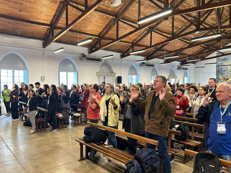Começa o Congresso Internacional de Cura e Libertação da Comunidade Obra de Maria (Foto: William Tavares/Folha de Pernambuco)