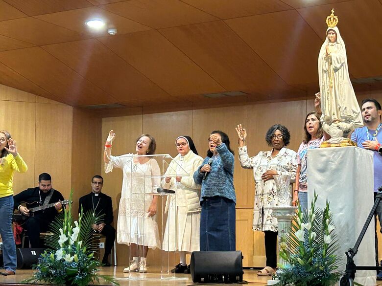 Congresso Mariano da Obra de Maria, em Fátima (Foto: William Tavares/Folha de Pernambuco)