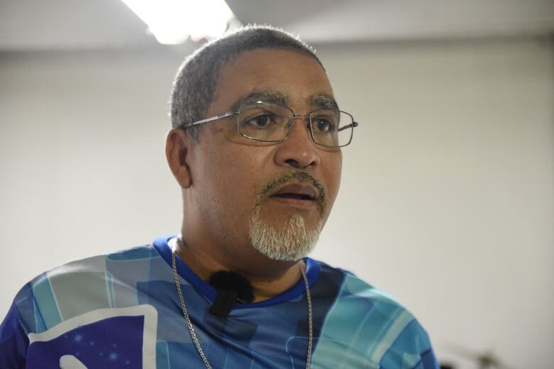 Marcos Paulo, vice-presidente da Turma do Saberé. Foto: Paullo Almeida/ Folha de Pernambuco. 