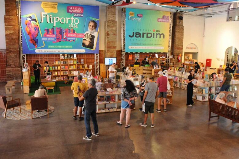 Último dia da Fliporto 2024, em Olinda | Foto: Ricardo Fernandes/Folha de Pernambuco