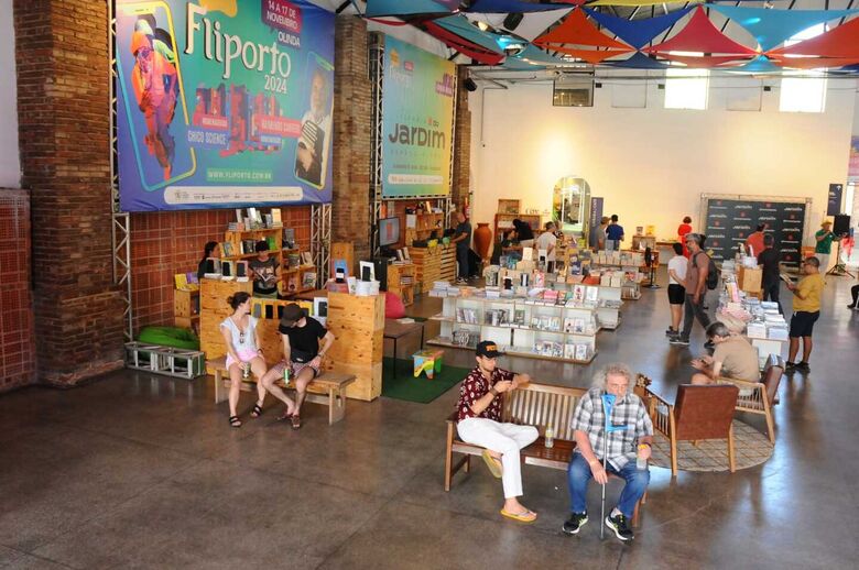 Último dia da Fliporto 2024, em Olinda | Foto: Ricardo Fernandes/Folha de Pernambuco