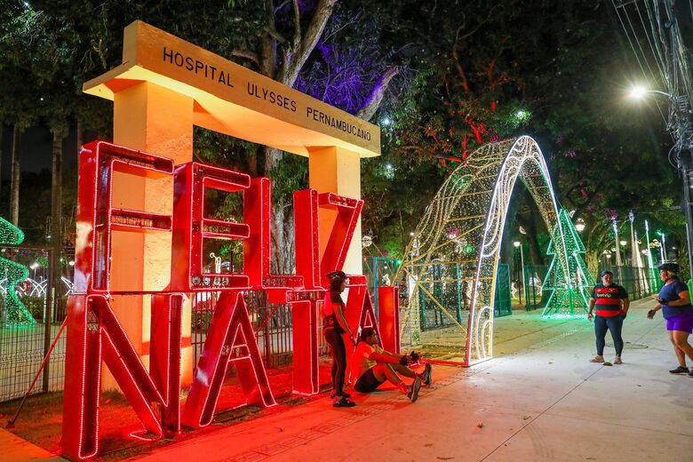 Decoração de Natal do Recife. - Foto: Marlon Diego/ PCR Imagem