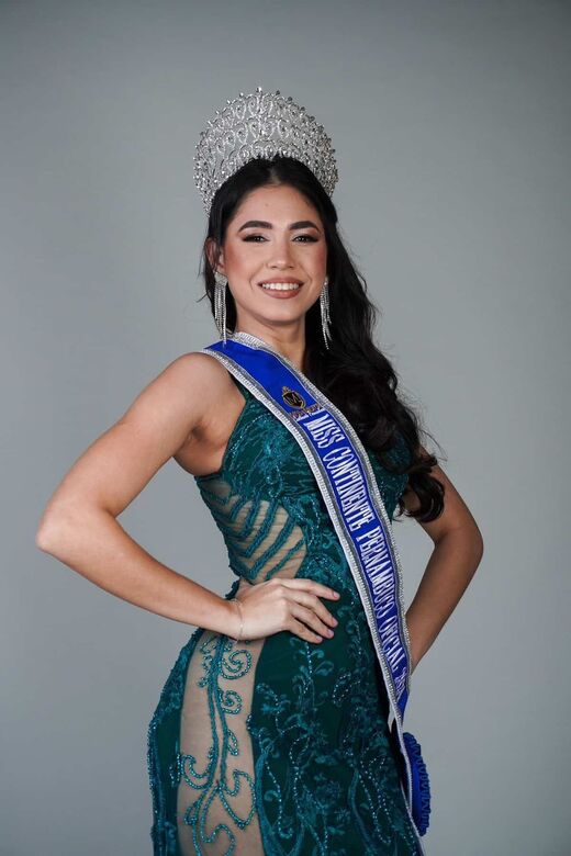 Isabela Castello Buarque, atual Miss Continente Pernambuco, que representará o Estado na final do Miss Continente Brasil. Foto: Pietra Couto.