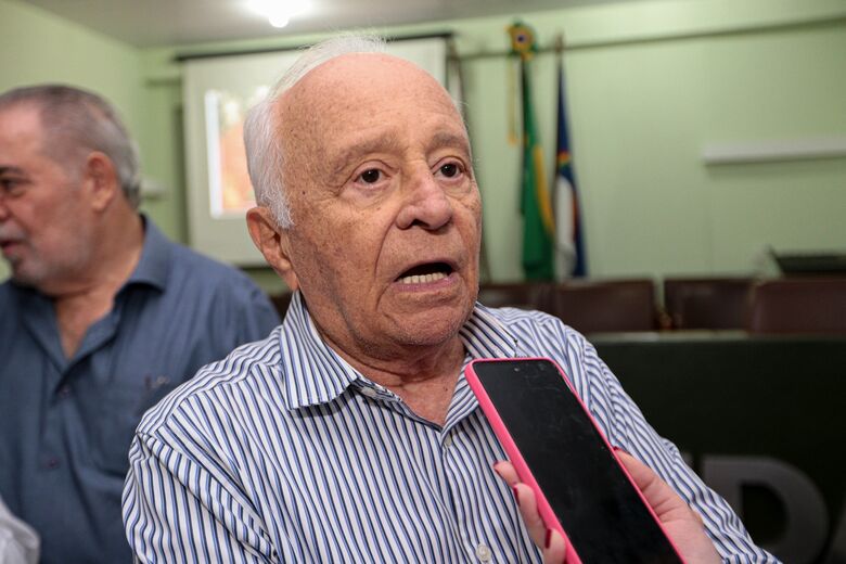 Na foto, o presidente do Grupo São Luiz, Luiz Carlos Queiroga. Foto: Rafael Melo/Folha de Pernambuco