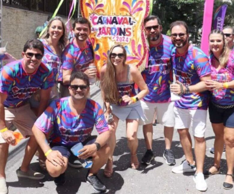 Segunda edição do Carnaval dos Jardins aconteceu no último sábado (25). Foto: Divulgação/Carnaval dos Jardins