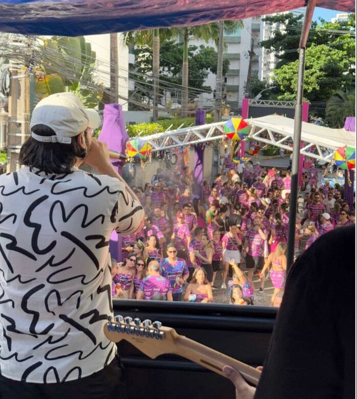 Segunda edição do Carnaval dos Jardins aconteceu no último sábado (25). Foto: Divulgação/Carnaval dos Jardins