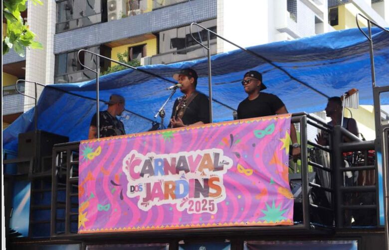 Segunda edição do Carnaval dos Jardins aconteceu no último sábado (25). Foto: Divulgação/Carnaval dos Jardins