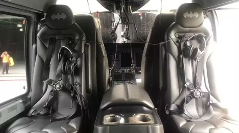 Detalhes do helicóptero personalizado de Neymar Jr.  Foto: Reprodução Internet