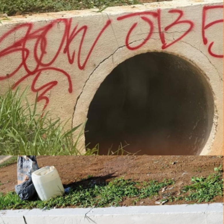 Episódio de vandalismo gerou revolta nas redes sociais entre moradores e visitantes de Fernando de Noronha | Foto: Giselle Soares/ICMBio Noronha