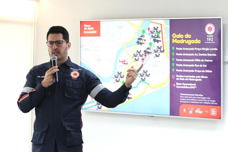 Leonardo Gomes, coordenador do Samu | Foto: Rafael Melo/Folha de Pernambuco