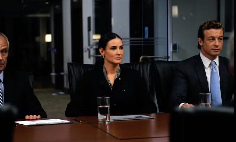 Demi Moore em 'Margin Call', filme de 2011 sobre a crise financeira de 2008  Foto: Divulgação