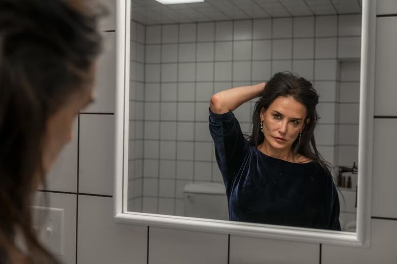 Demi Moore como a protagonista de 