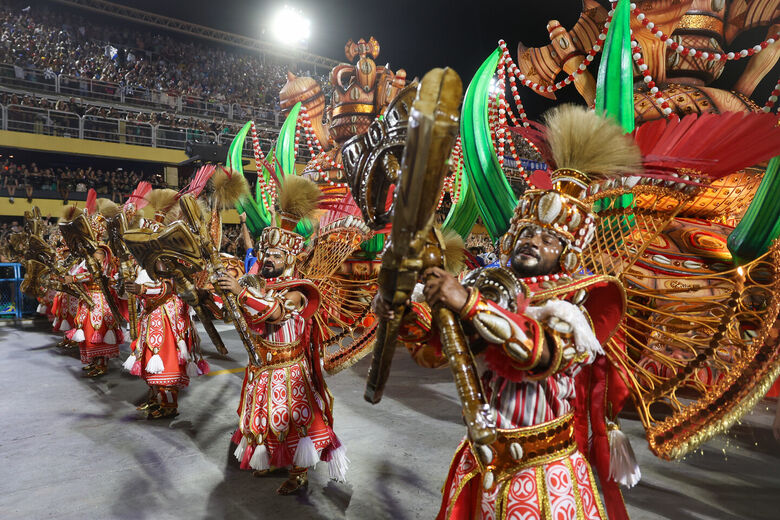Desfile da Beija-Flor em 2025 | Foto: Tomaz Silva/Agência Brasil