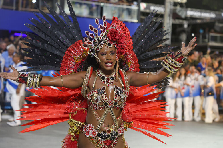 Desfile da Beija-Flor em 2025 | Foto: Tomaz Silva/Agência Brasil