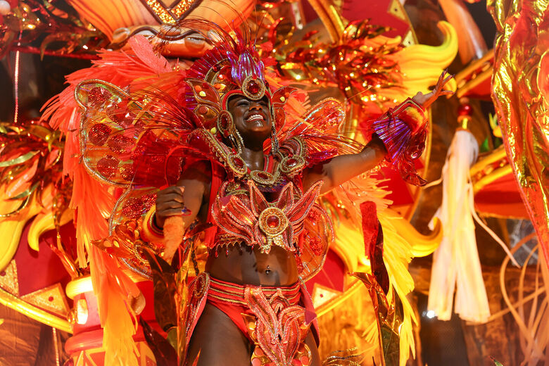 Desfile da Beija-Flor em 2025 | Foto: Tomaz Silva/Agência Brasil