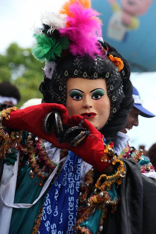 Folião no Bacalhau do Batata 2025 - Davi de Queiroz/Folha de Pernambuco