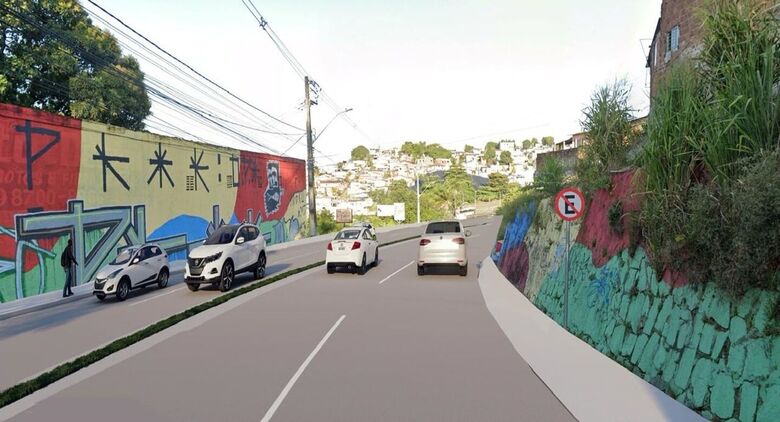 Projeção da duplicação da Ladeira da Cohab começam com investimento de quase R$ 11 milhões. - Foto: Prefeitura do Recife/Divulgação