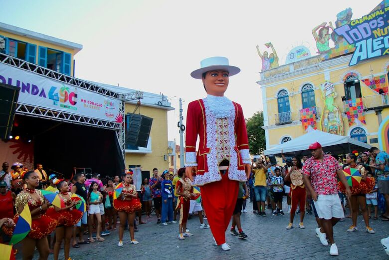Comemoração dos 490 anos de Olinda. Foto: Paullo Allmeida/Folha de Pernambuco 
