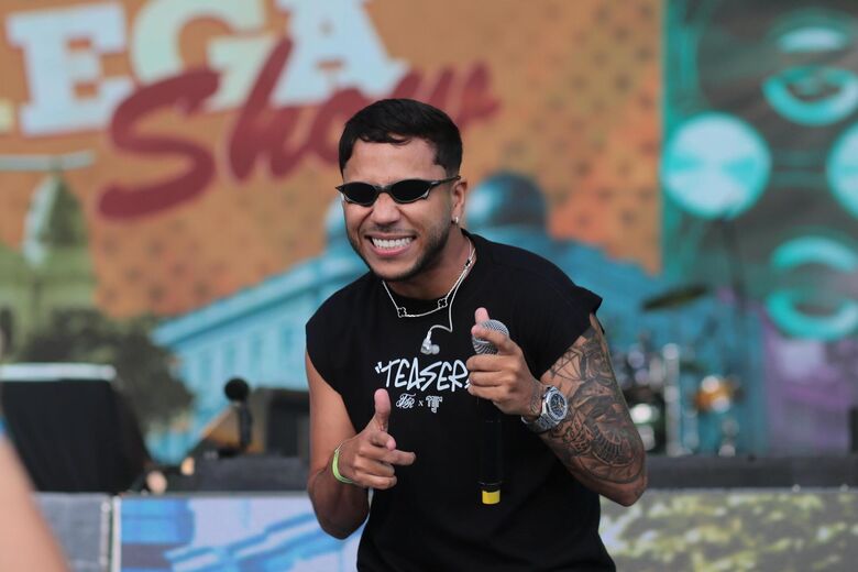 MC Menor no Recife Capital do Brega | Foto: Rafael Melo/Folha de Pernambuco