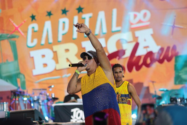 MC Shevchenko no Recife Capital do Brega | Foto: Rafael Melo/Folha de Pernambuco