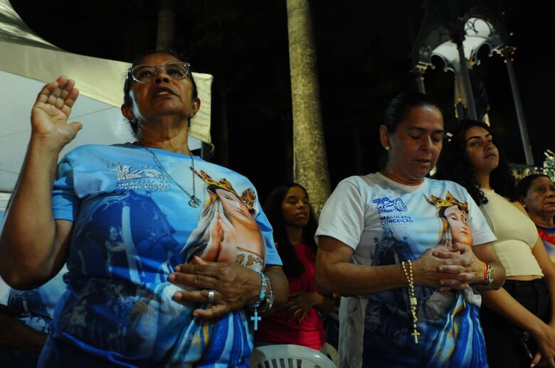 Missa em sufrágio do papa Francisco no Santuário do Morro da Conceição. Foto: Ricardo Fernandes/Folha de Pernambuco.