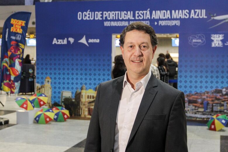 Azul Linhas Aéreas inaugura voo direto Recife-Cidade do Porto, em Portugal | Foto: Walli Fontenele/Folha de Pernambuco
