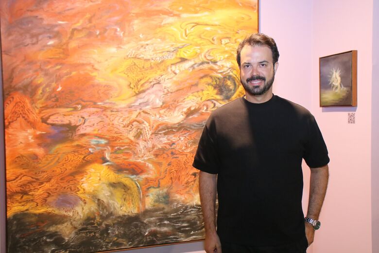 Diogo Viana, diretor geral da feira ART.PE, e sócio da Archi Cultural
Foto: Paullo Almeida/Folha de Pernambuco