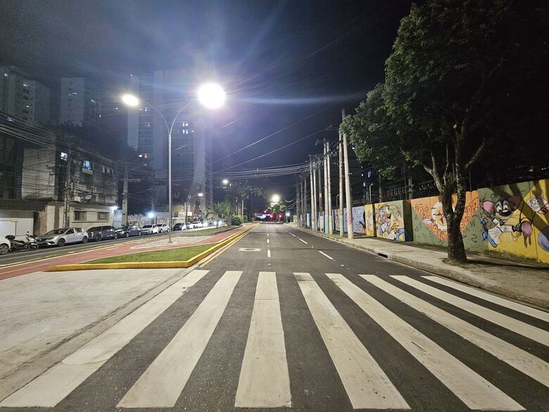 Obras na avenida Mário Melo foram entregues à população | Foto: Wagner Ramos/Prefeitura do Recife