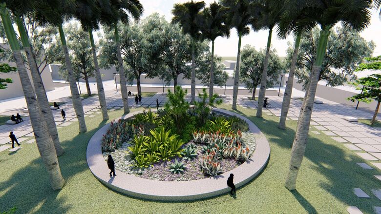 Projeto de requalificação da Praça do Arsenal. Foto: Divulgação
