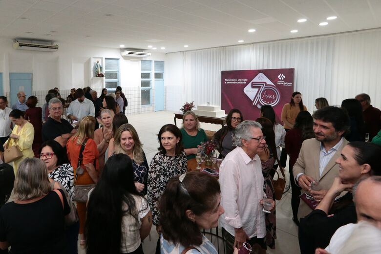 Celebração dos 70 anos Hospital Jayme da Fonte, completados no dia 10 de julho. Foto: Rafael Melo/Folha de Pernambuco.