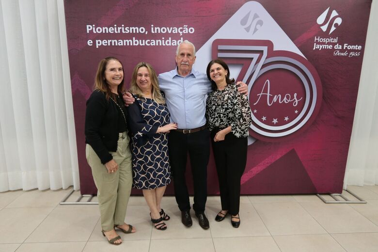 Celebração dos 70 anos Hospital Jayme da Fonte, completados no dia 10 de julho. Foto: Rafael Melo/Folha de Pernambuco.