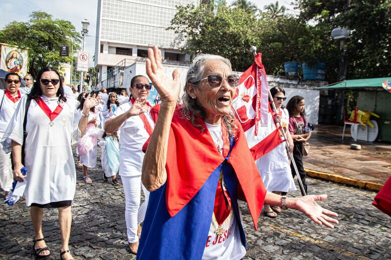 Olinda inicia festa do Padroeiro Santíssimo Salvador. Foto: Matheus Ribeiro/Folha de Pernambuco.