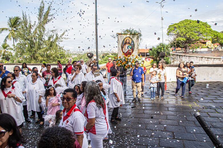 Olinda inicia festa do Padroeiro Santíssimo Salvador. Foto: Matheus Ribeiro/Folha de Pernambuco.