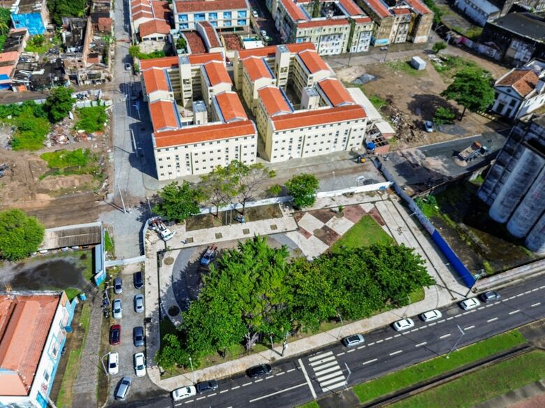 O conjunto habitacional Papa Francisco contará com 128 apartamentos localizados na Comunidade do Pilar, no Bairro do Recife. Foto: Walli Fontenele/Folha de Pernambuco