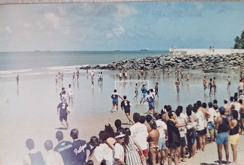 Campeonato de Futebol de Praia de Olinda. Foto: Cortesia